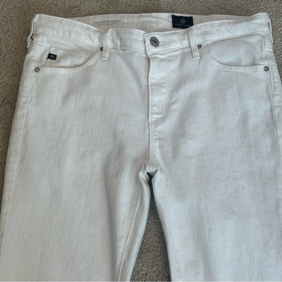 Ag Adriano Goldschmied The Stevie Mid-Rise Skinny Ankle denim Jeans Sz 28 - Picture 5 of 15
